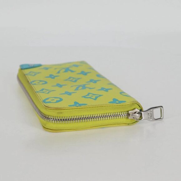 LOUIS VUITTON Playground Zippy Wallet Vertical Wallet Yellow - Picture 3 of 15